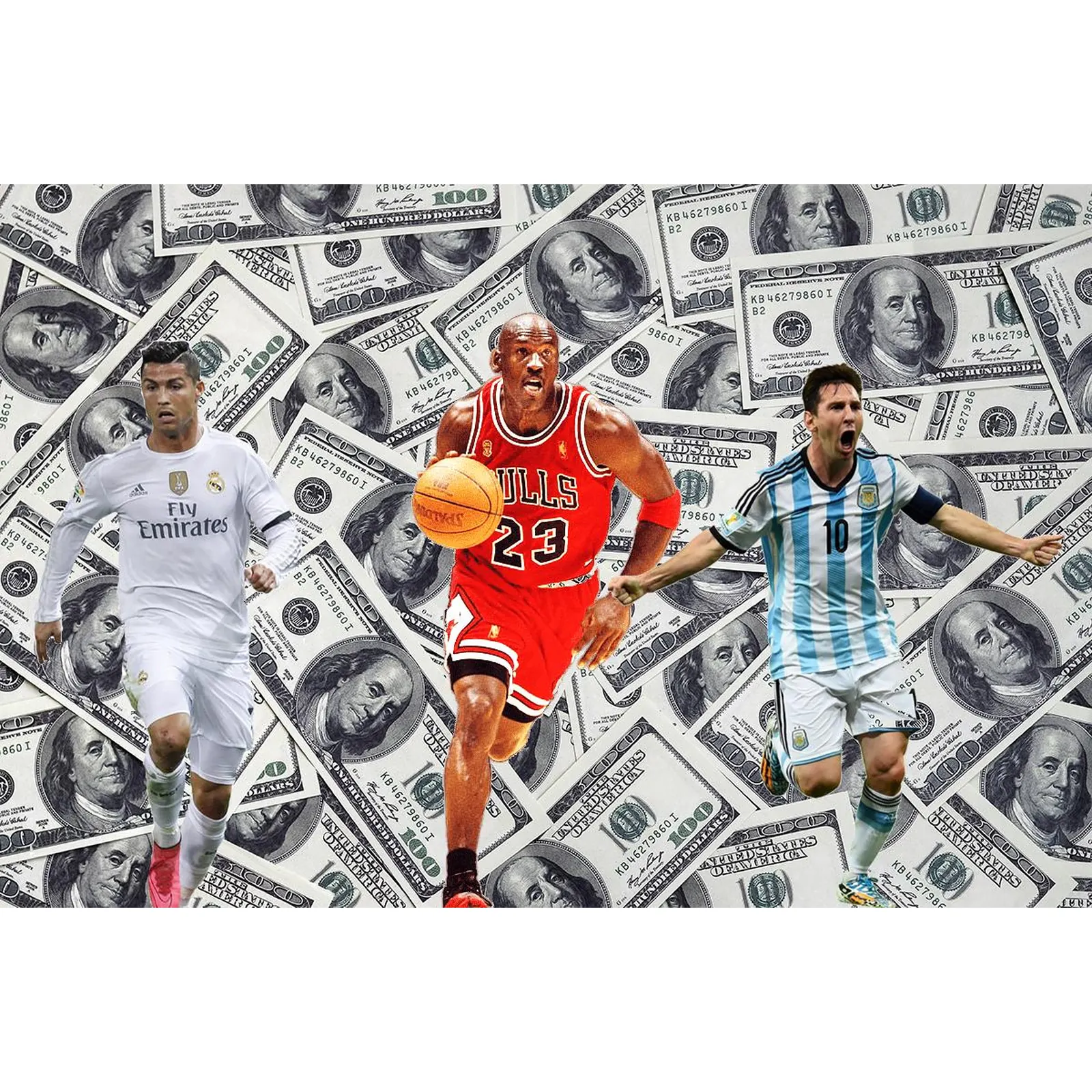 Cristiano Ronaldo as the highest-paid athlete in the world in 2026